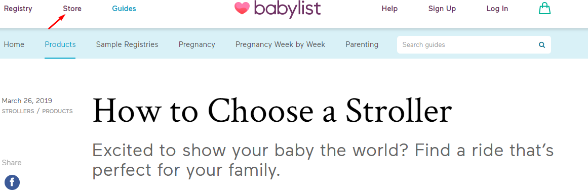 How to choose a stroller example