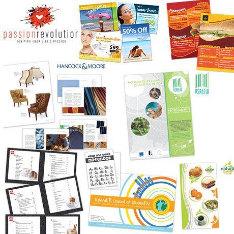 Design creative and modern marketing materials