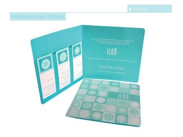 Ilan Bar Mitzvah Invitation