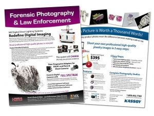 MK Digital product photography flyer